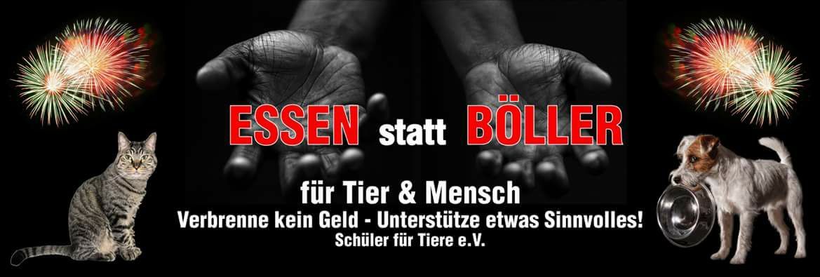 Spenden statt Böllern